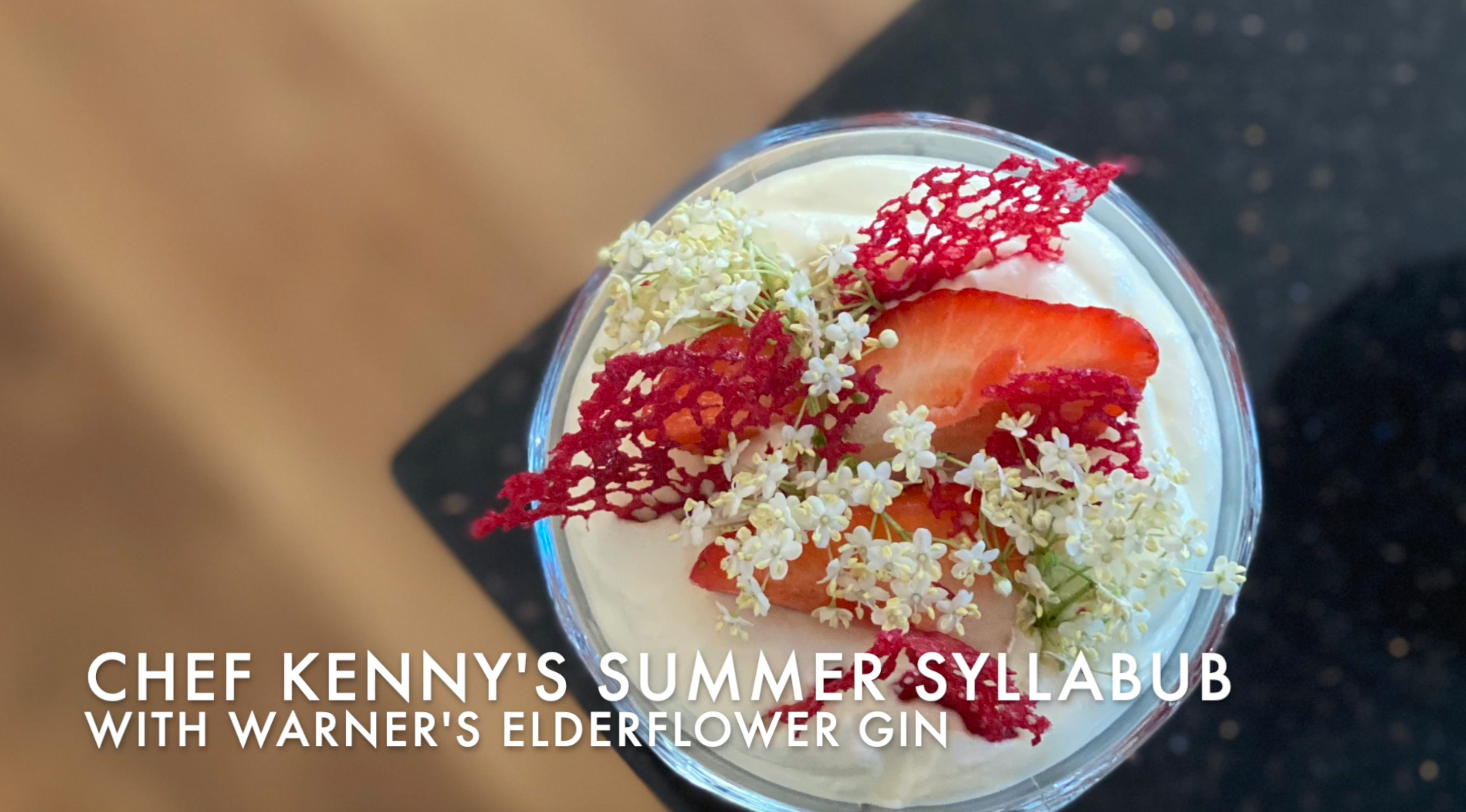 Elderflower Gin Summer Syllabub – Warner's Distillery Ltd