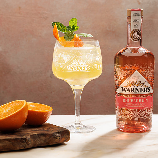 Rhubarb Gin cocktail