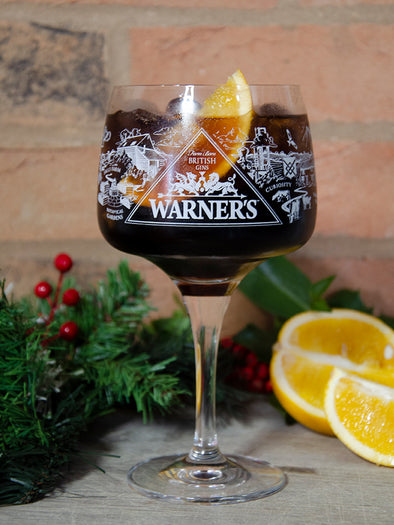 Warner's Branded Copa Glass