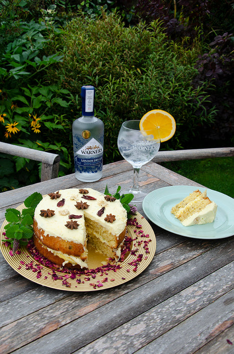 London Dry G&T Cake