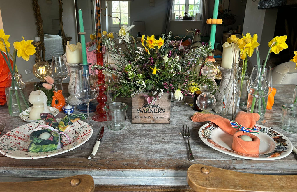 Make your own Botanical Table Topper Display