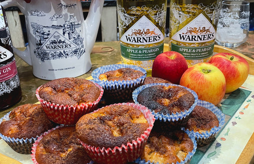 Apple & Pear Gin Muffins
