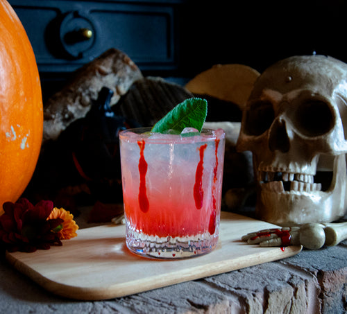 シーグラスアート『 Halloween Cocktail』 シーグラスアート ハロウィン | CatusSquash
