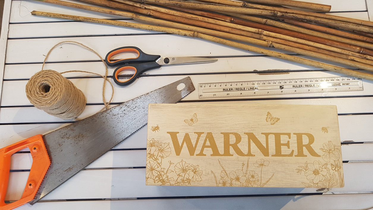 Gift of Nature Box into a Solitary Bee Hotel