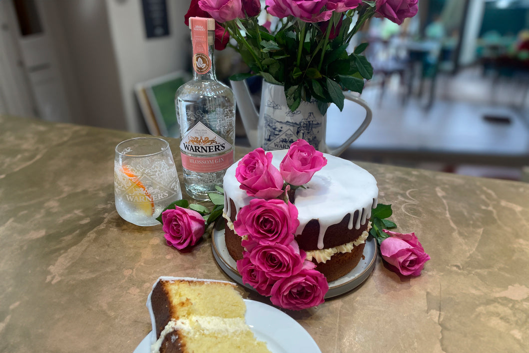 Mother's Day Blossom Gin Cake