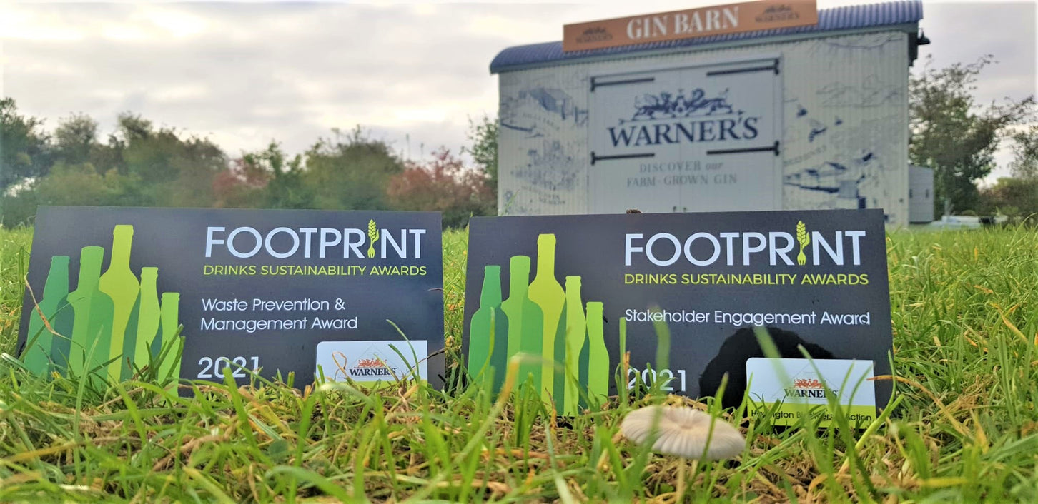 Warner's win at The Footprint Drinks Sustainability Awards 2021