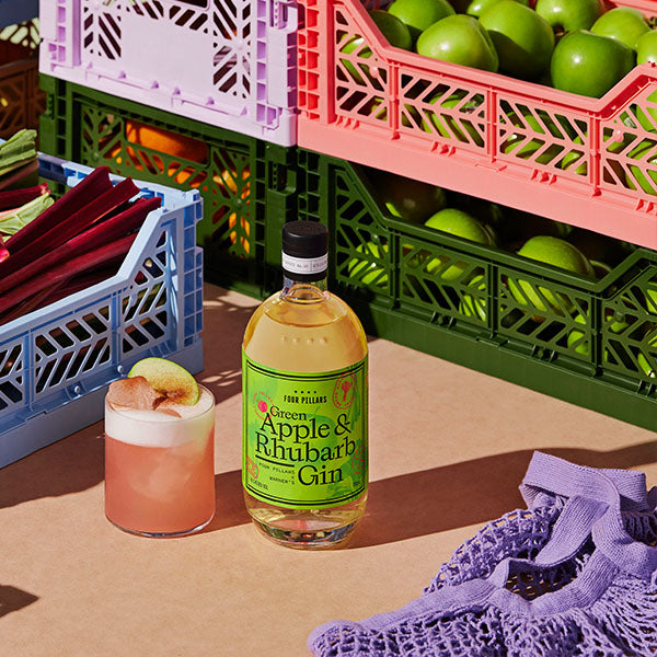 Four Pillars X Warner's Green Apple & Rhubarb Gin