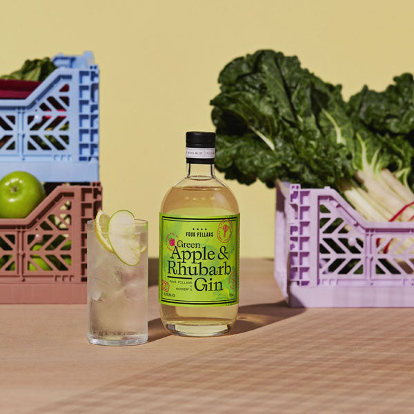 Four Pillars X Warner's Green Apple & Rhubarb Gin