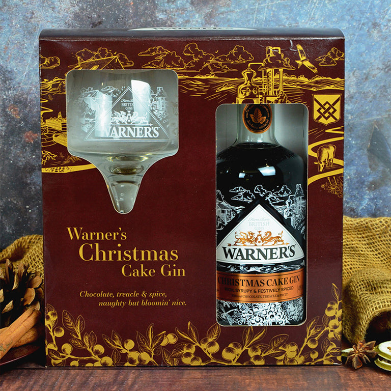 Warner's Christmas Cake Gin Gift Set