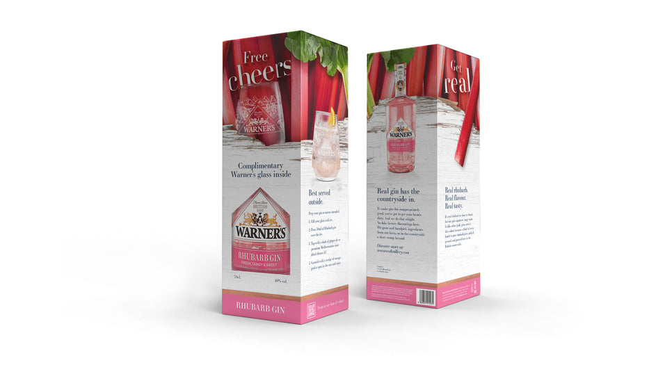 Rhubarb Gin with FREE tumbler