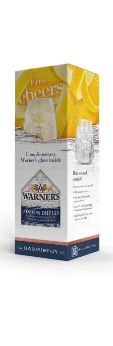 London Dry Gin with FREE tumbler