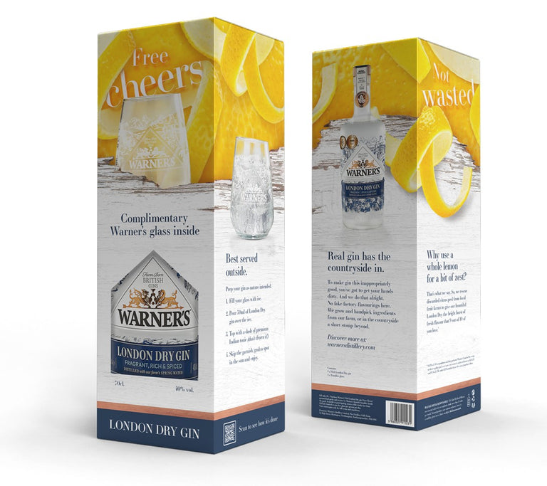 London Dry Gin with FREE tumbler