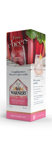 Rhubarb Gin with FREE tumbler
