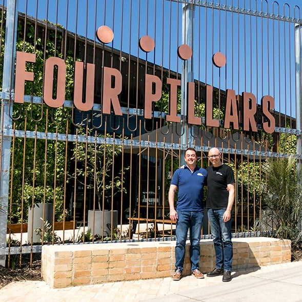 Four Pillars X Warner's Green Apple & Rhubarb Gin