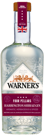 Warner's X Four Pillars Harrington Shiraz Gin