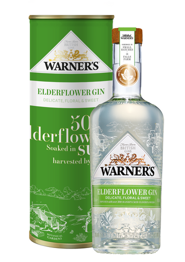 Warner's 70cl Gin with gift tube